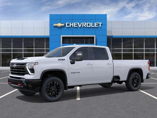 Summit White 2026 Chevrolet Silverado 3500 LTZ
