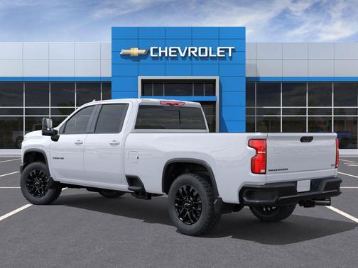 Summit White 2026 Chevrolet Silverado 3500 LTZ