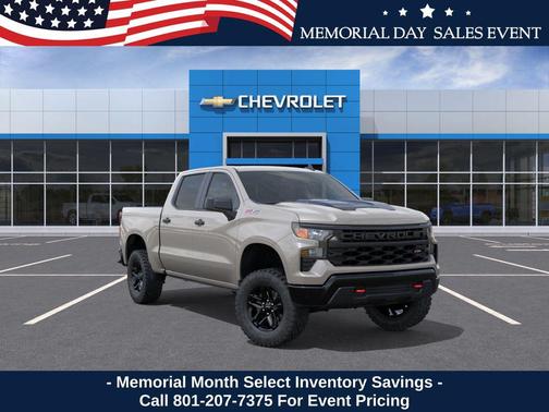 White Sands 2026 Chevrolet Silverado 1500 Custom Trail Boss