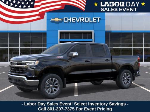 Black 2026 Chevrolet Silverado 1500 LT