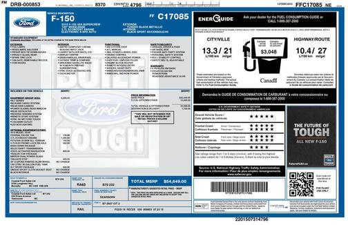2015 Ford F-150 Lariat