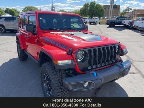 Firecracker Red Clearcoat 2023 Jeep Wrangler 4xe Rubicon