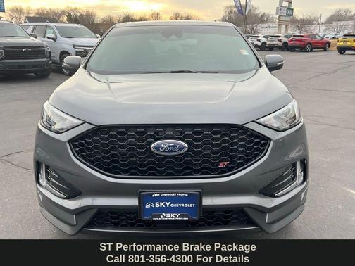 Carbonized Gray Metallic 2023 Ford Edge ST