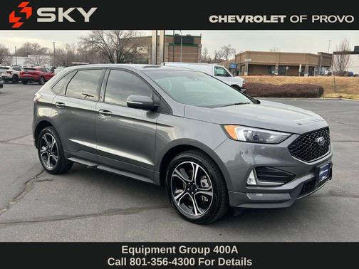 Carbonized Gray Metallic 2023 Ford Edge ST