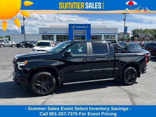 Black 2024 Chevrolet Silverado 1500 RST