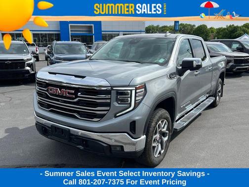 Sterling Metallic 2023 GMC Sierra 1500 SLT