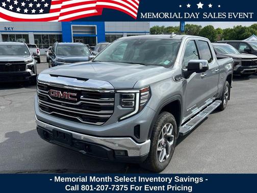 Sterling Metallic 2023 GMC Sierra 1500 SLT