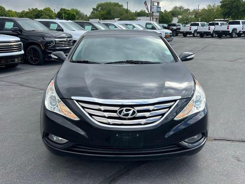 Midnight Black Mica 2013 Hyundai SONATA Limited 2.0T