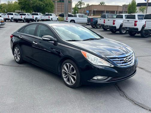 Midnight Black Mica 2013 Hyundai SONATA Limited 2.0T