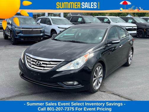 Midnight Black Mica 2013 Hyundai SONATA Limited 2.0T