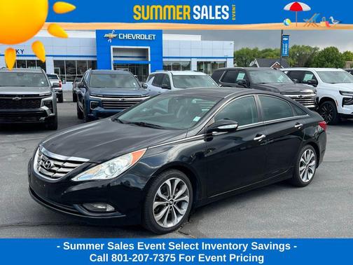 Midnight Black Mica 2013 Hyundai SONATA Limited 2.0T