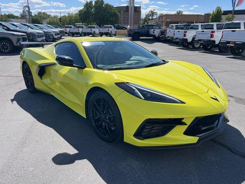 Accelerate Yellow Metallic 2024 Chevrolet Corvette 1LT RWD