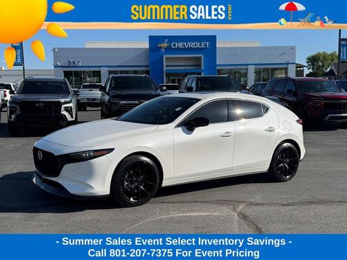 Snowflake White Pearl Mica 2024 Mazda Mazda3 2.5 Turbo AWD