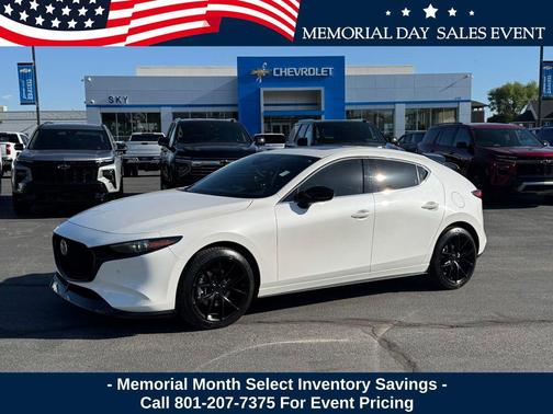 Snowflake White Pearl Mica 2024 Mazda Mazda3 2.5 Turbo AWD