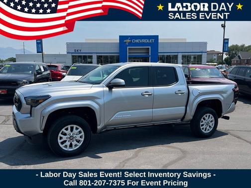 Celestial Silver Metallic 2024 Toyota Tacoma SR5