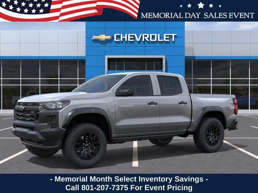 Sterling Gray Metallic 2026 Chevrolet Colorado Trail Boss