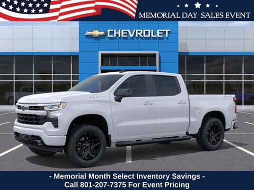 Summit White 2026 Chevrolet Silverado 1500 RST