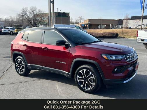Velvet Red Pearlcoat 2022 Jeep Compass Limited