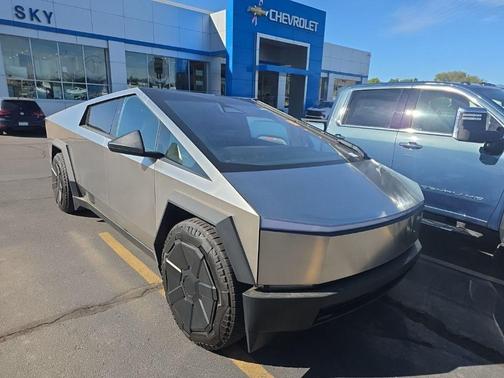 Stainless Steel 2024 Tesla Cybertruck All-Wheel Drive