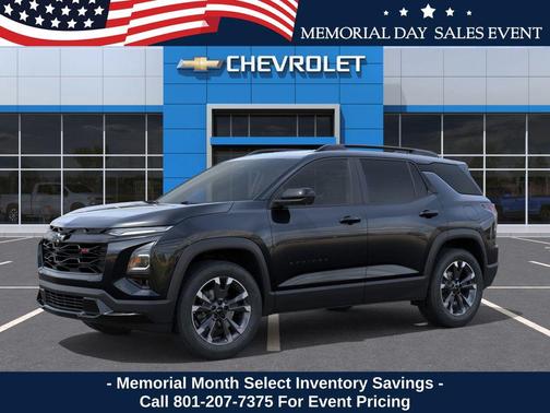 Mosaic Black Metallic 2026 Chevrolet Equinox AWD RS