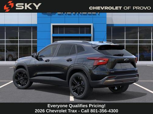 Mosaic Black Metallic 2026 Chevrolet Trax FWD ACTIV