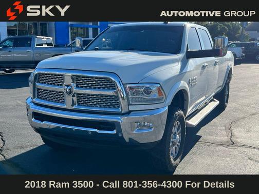2018 RAM 3500 Laramie Crew Cab 4x4 8' Box