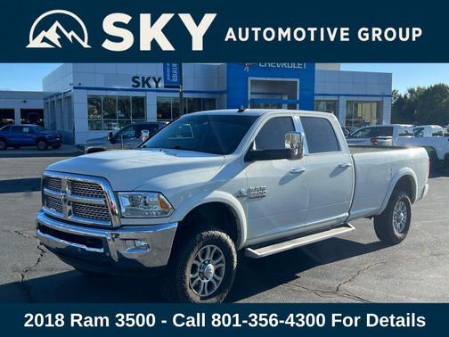 2018 RAM 3500 Laramie Crew Cab 4x4 8' Box