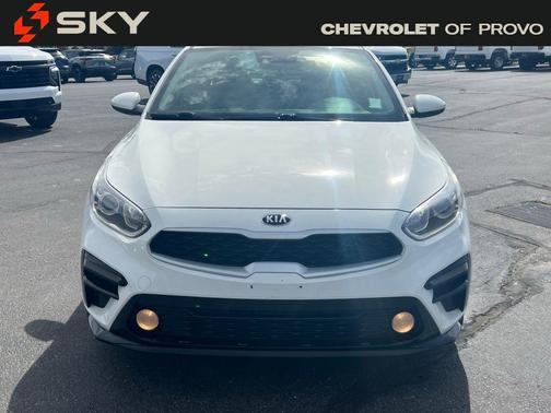 Clear White 2019 Kia Forte LXS