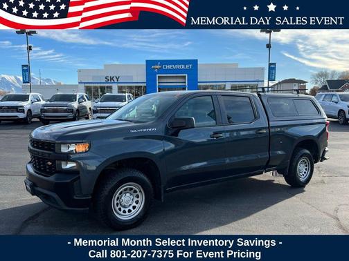 Shadow Gray Metallic 2020 Chevrolet Silverado 1500 WT