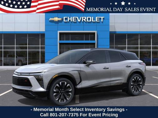 Sterling Gray Metallic 2026 Chevrolet Blazer EV AWD RS