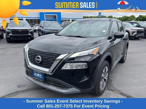 Super Black 2023 Nissan Rogue SV