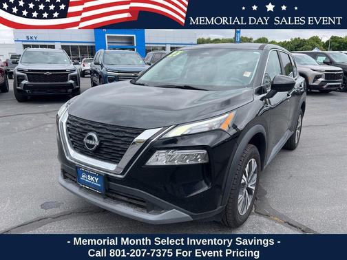 Super Black 2023 Nissan Rogue SV