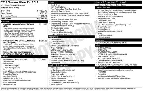 2024 Chevrolet Blazer EV eAWD LT