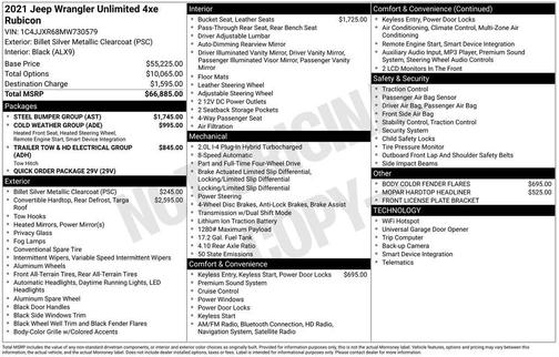 2021 Jeep Wrangler Unlimited 4xe Rubicon