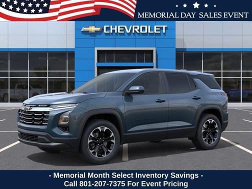 Lakeshore Blue Metallic 2026 Chevrolet Equinox 1LT