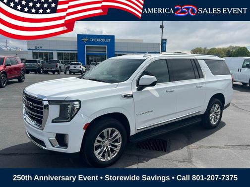 Summit White 2021 GMC Yukon XL SLT
