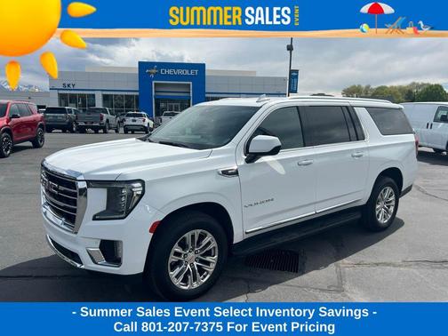 Summit White 2021 GMC Yukon XL SLT