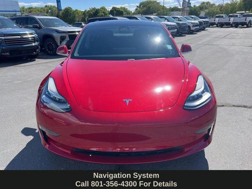 Red Multi-Coat 2018 Tesla Model 3 Long Range