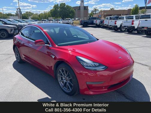 Red Multi-Coat 2018 Tesla Model 3 Long Range