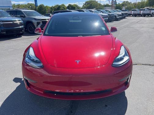 Red Multi-Coat 2018 Tesla Model 3 Long Range