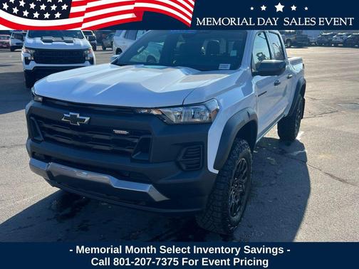 Summit White 2025 Chevrolet Colorado Trail Boss