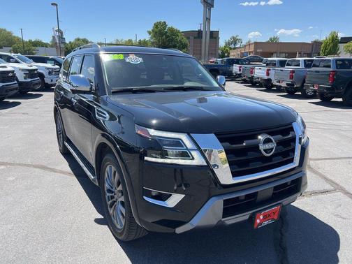 Super Black 2023 Nissan Armada Platinum 4WD