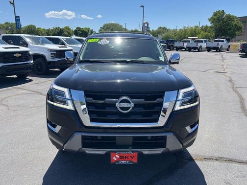 Super Black 2023 Nissan Armada Platinum 4WD