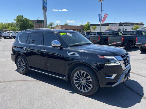 Super Black 2023 Nissan Armada Platinum 4WD