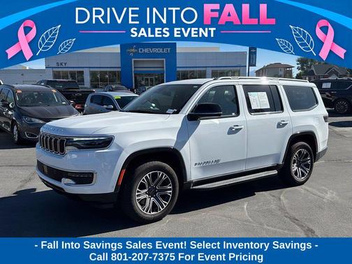 Bright White Clearcoat 2025 Jeep Wagoneer 4x4