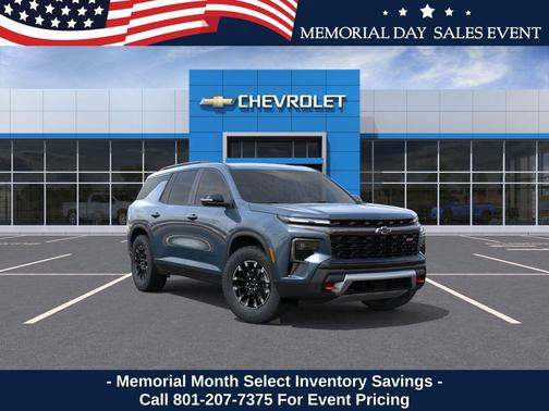 Lakeshore Blue Metallic 2026 Chevrolet Traverse AWD Z71