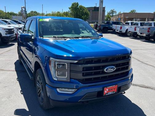 Blue 2022 Ford F-150