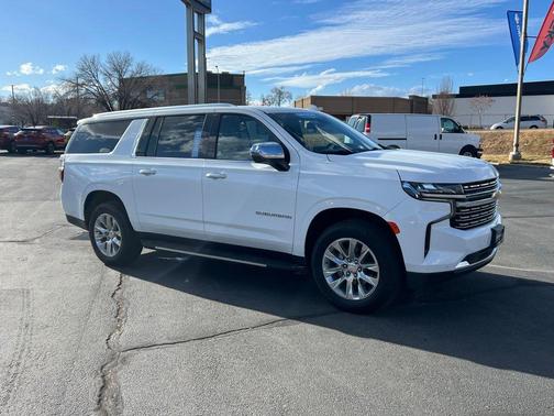 Summit White 2023 Chevrolet Suburban Premier