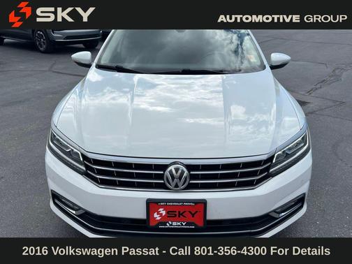 Pure White 2016 Volkswagen Passat 1.8T SEL