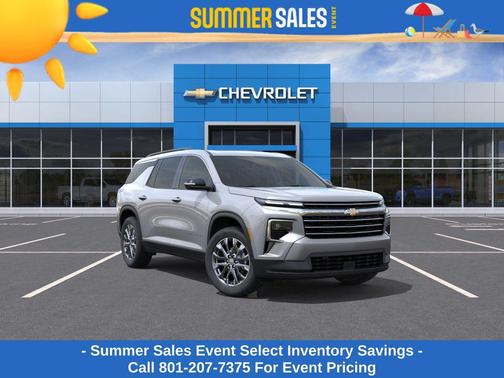 Sterling Gray Metallic 2026 Chevrolet Traverse LT